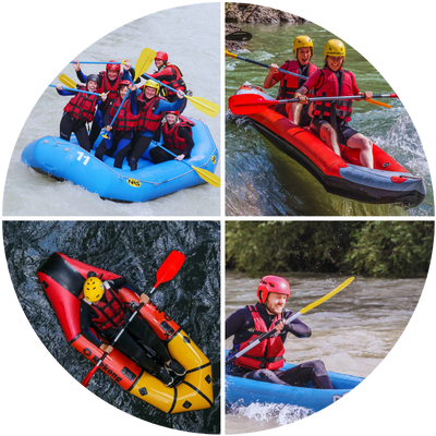 Navigation Sport à Passy - Une rivière, quatre façons de rider