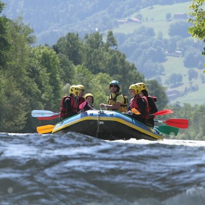 <b>Descente en eau vive au cœur de Chamonix !</b>