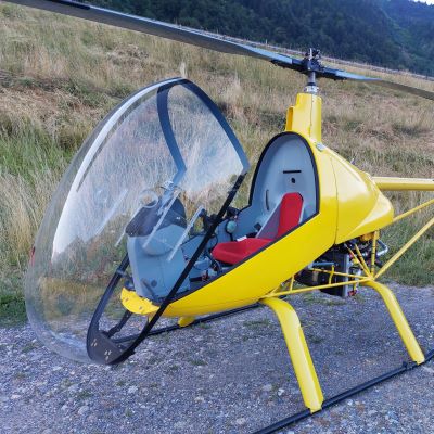 Vol en mini hélicoptère ULM